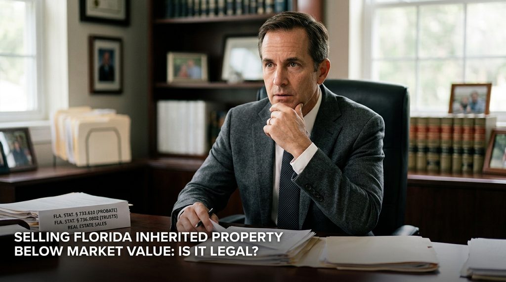 Can a Personal Representative Sell Florida Real Estate Below Market Value?